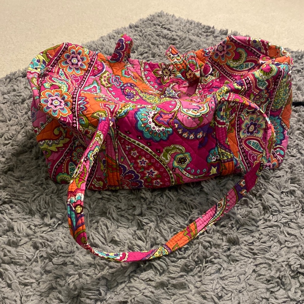 Vera Bradley large duffel bag
